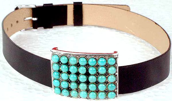 Turquoise Belt Necklace