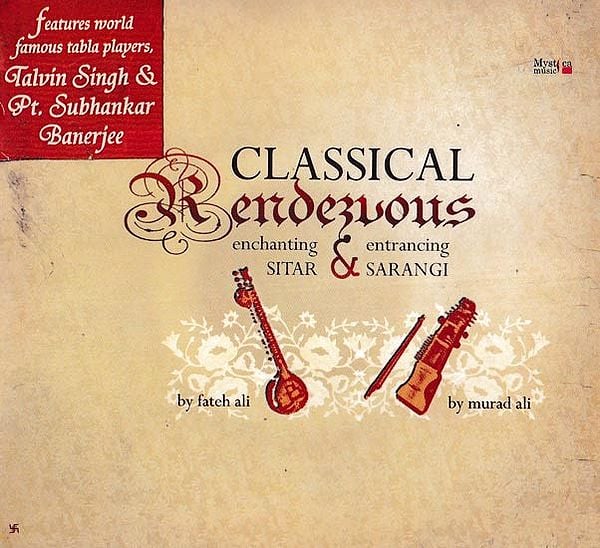 Classical Rendezvous Enchanting Sitar and Entracing Sarangi in Set of 2 Audio CD (Rare: Only One Piece Available)