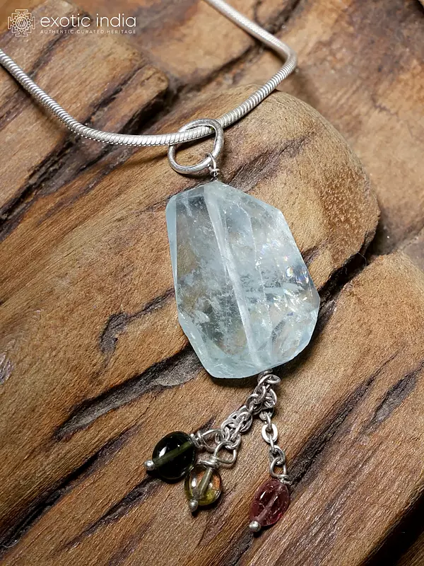 Aquamarine Gemstone Pendant