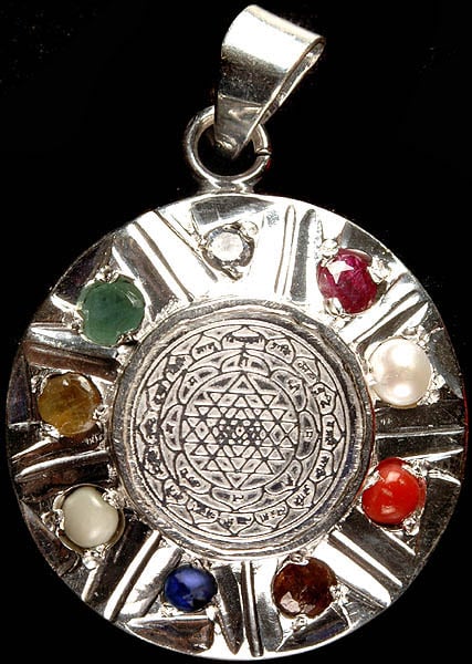 sri chakra pendant