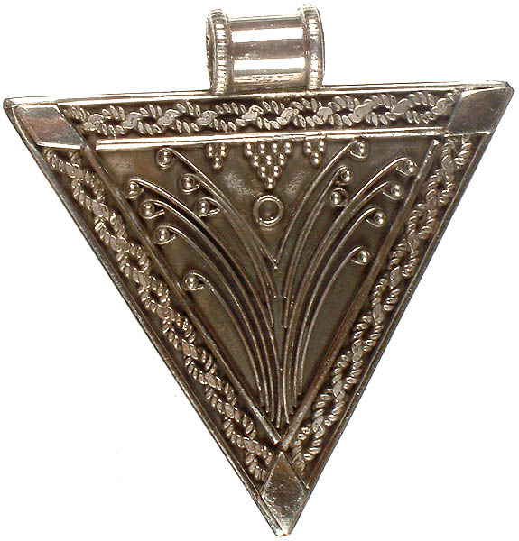 Sterling Yoni Pendant