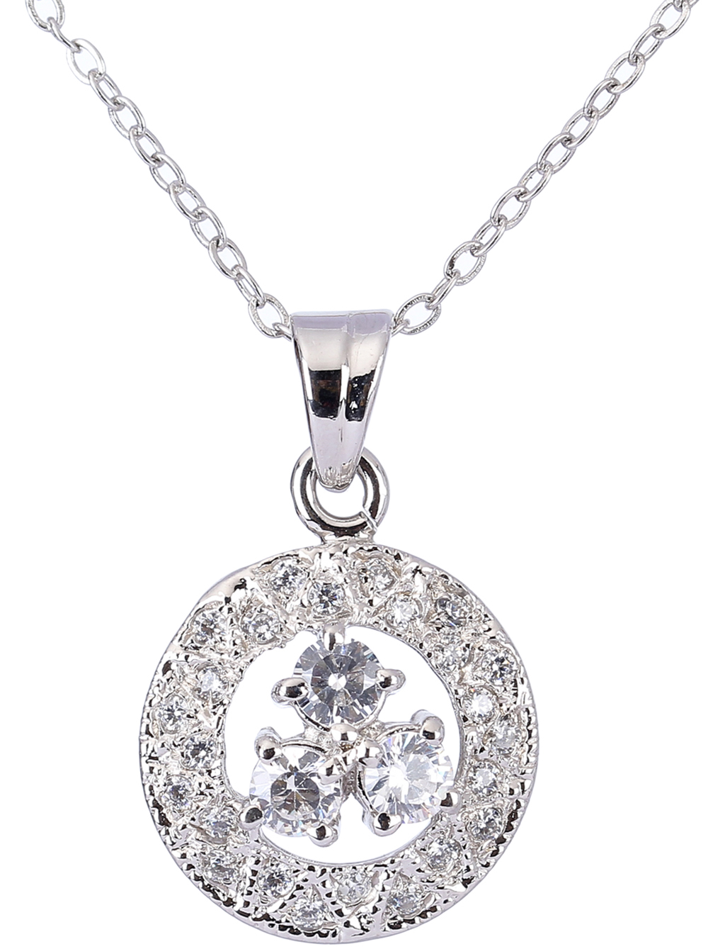 Sterling Silver Round Shape Pendant