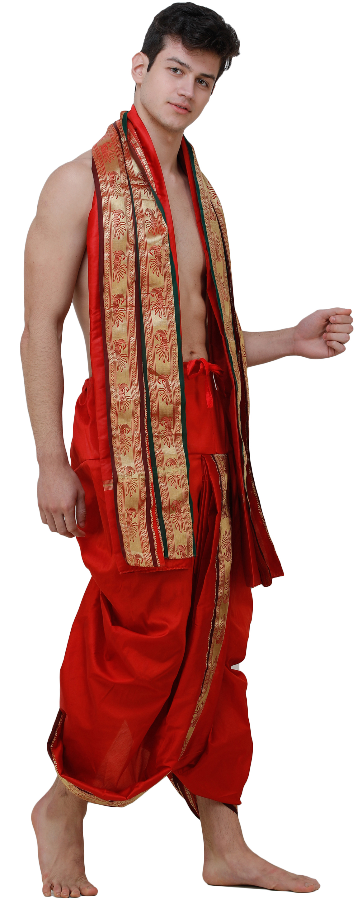 angavastram wearing