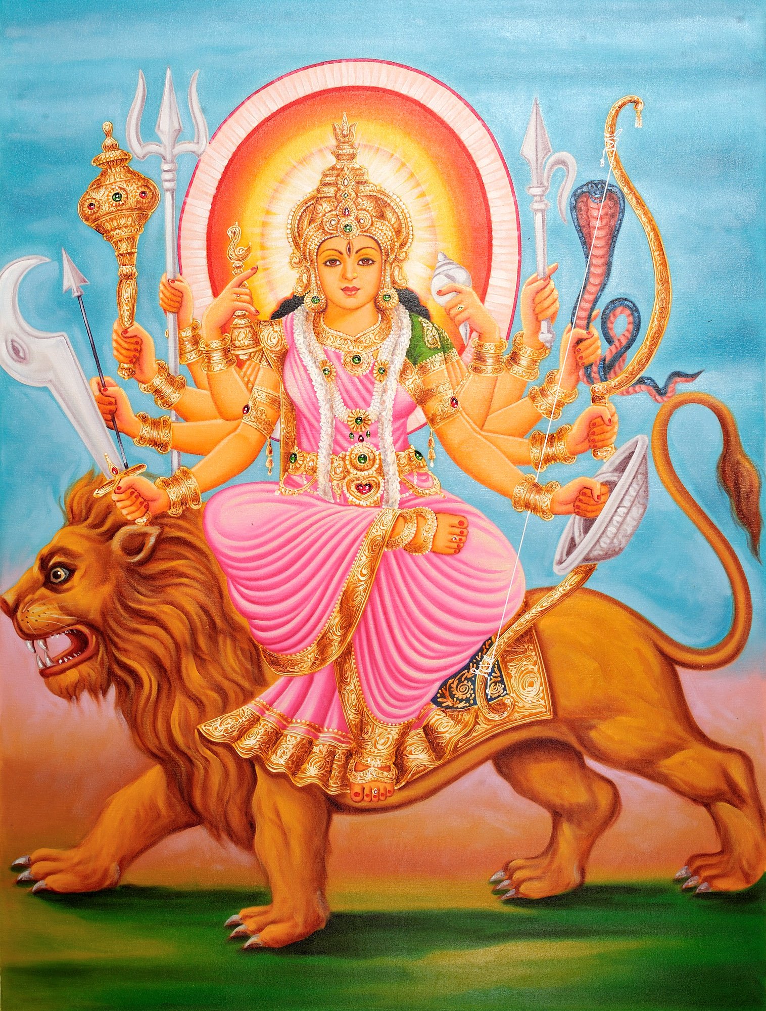 Ten-Armed Goddess Durga