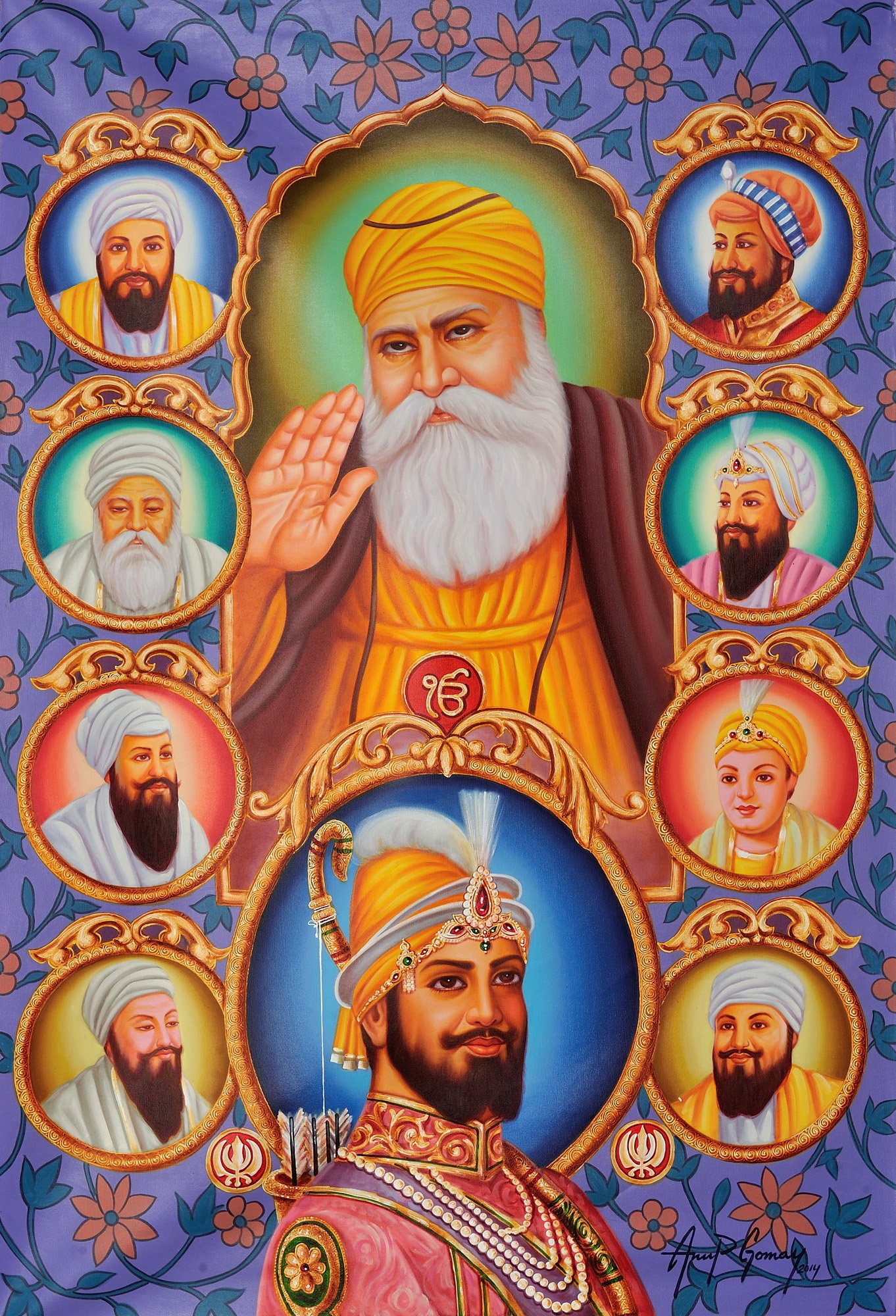 the-ten-sikh-gurus