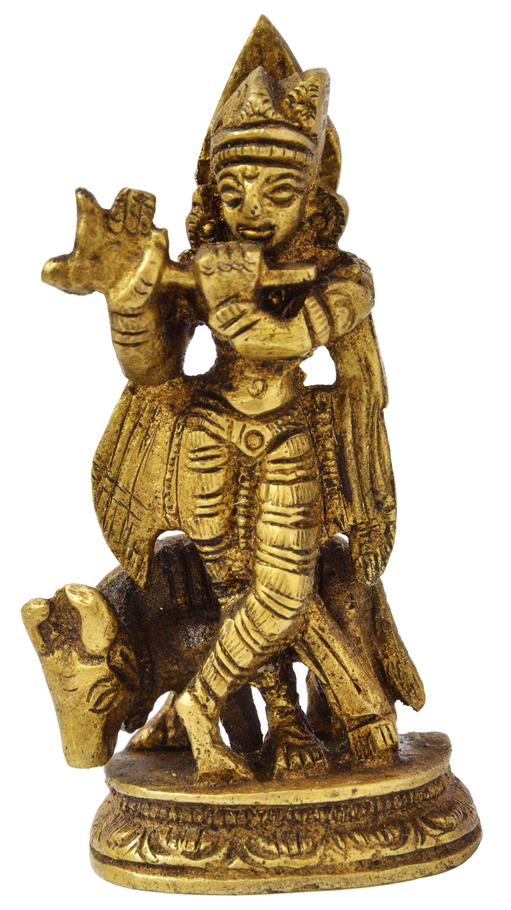 Fluting Krishna (Small Statue)