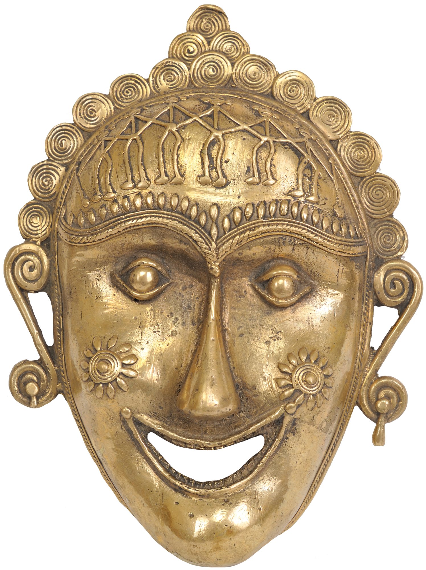 Tribal Wall Hanging Mask from Bastar