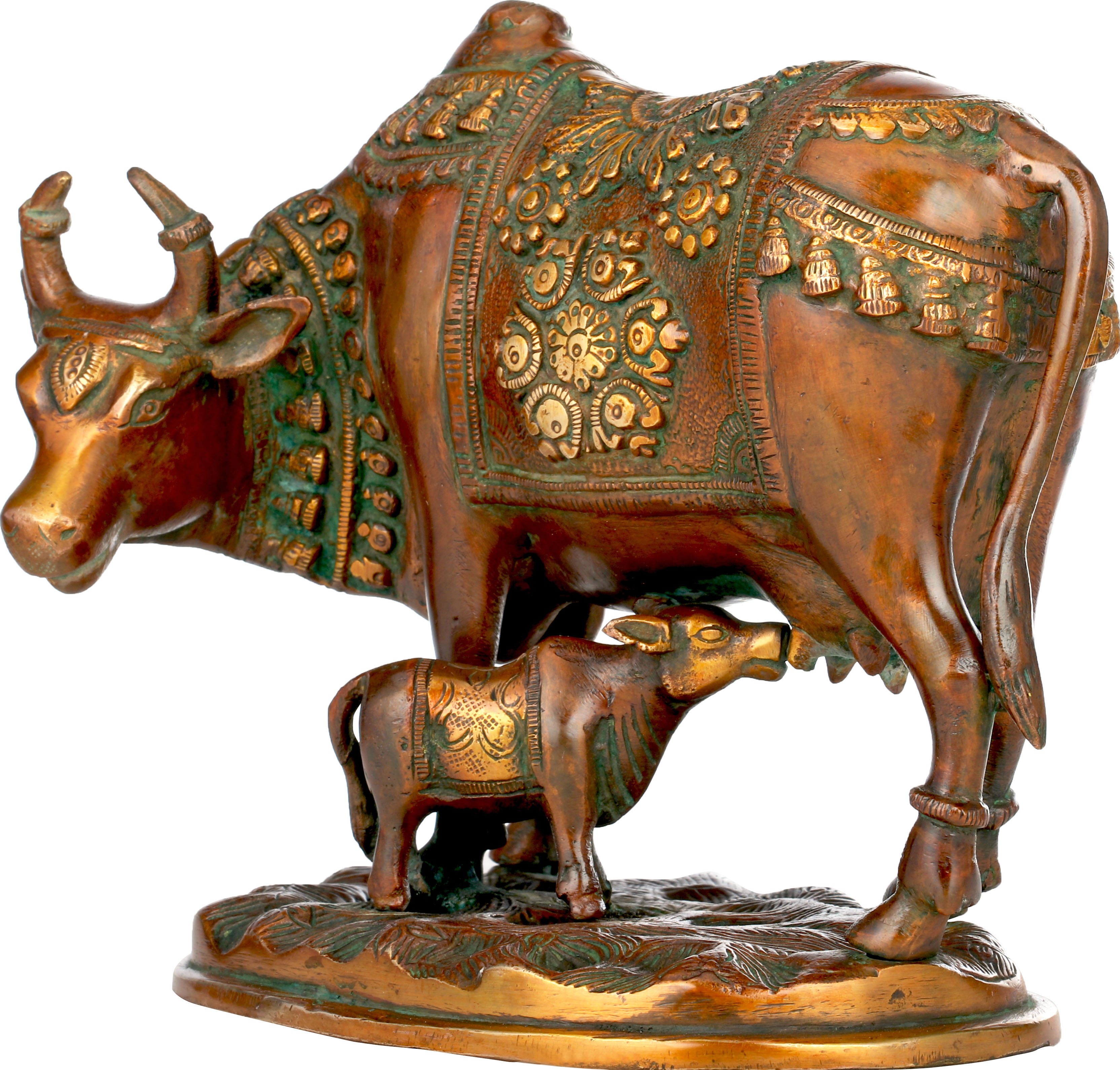 Cow and Calf - Most Sacred Animal of India