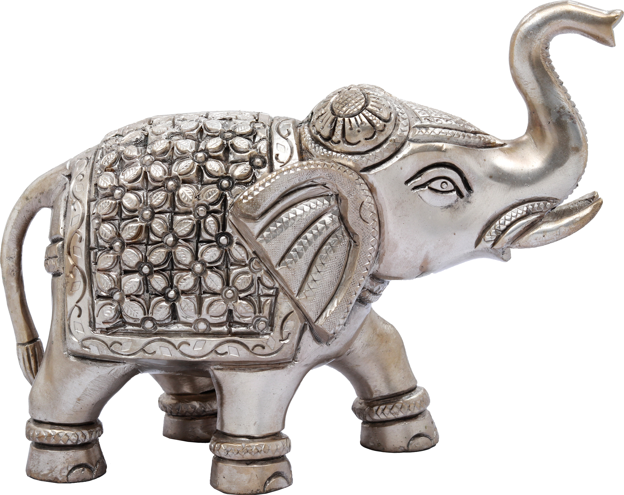 Elephant with Upraised Trunk (Auspicious Accroding to Vastu)