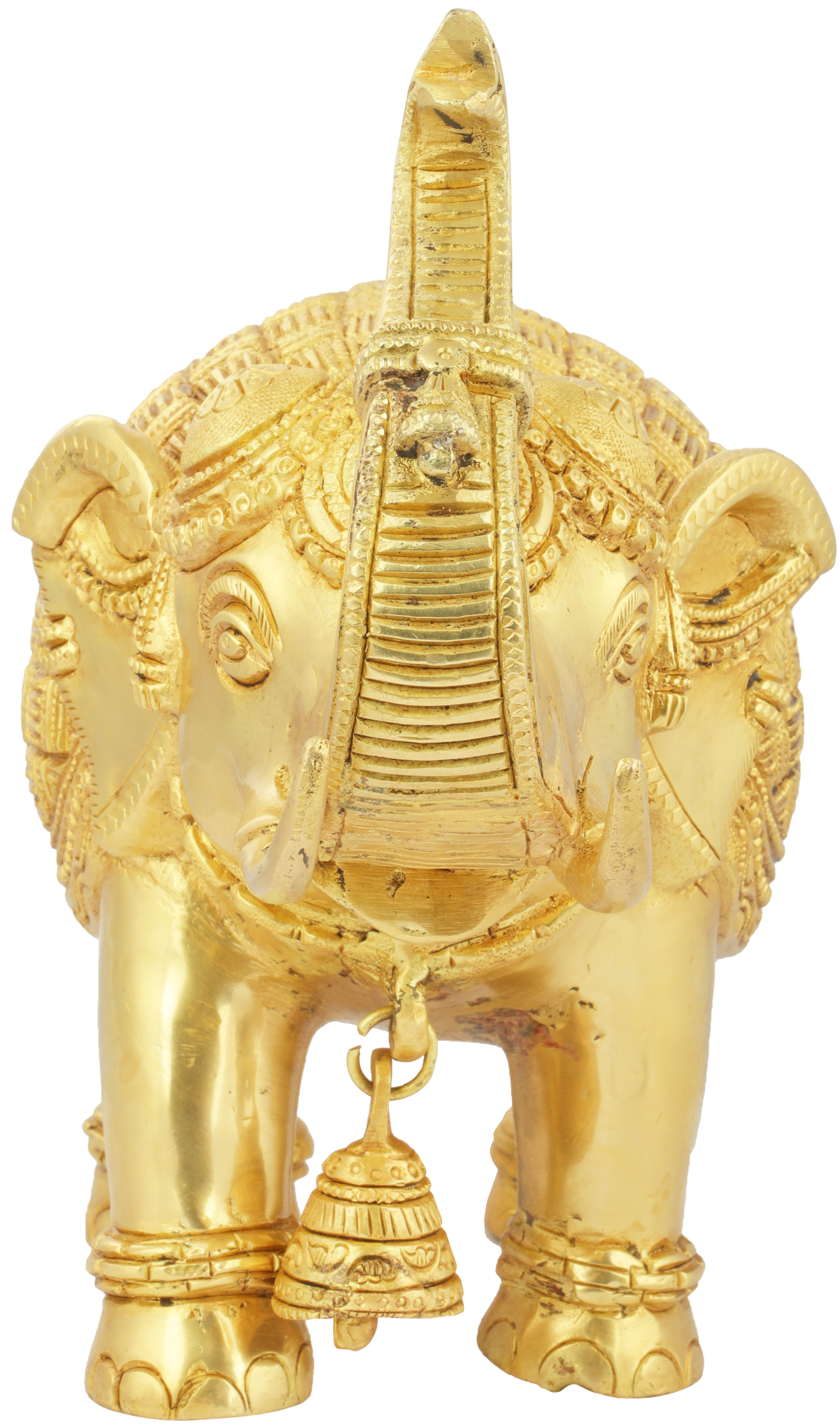 Decorated Elephant with Upraised Trunk (Supremely Auspicious according