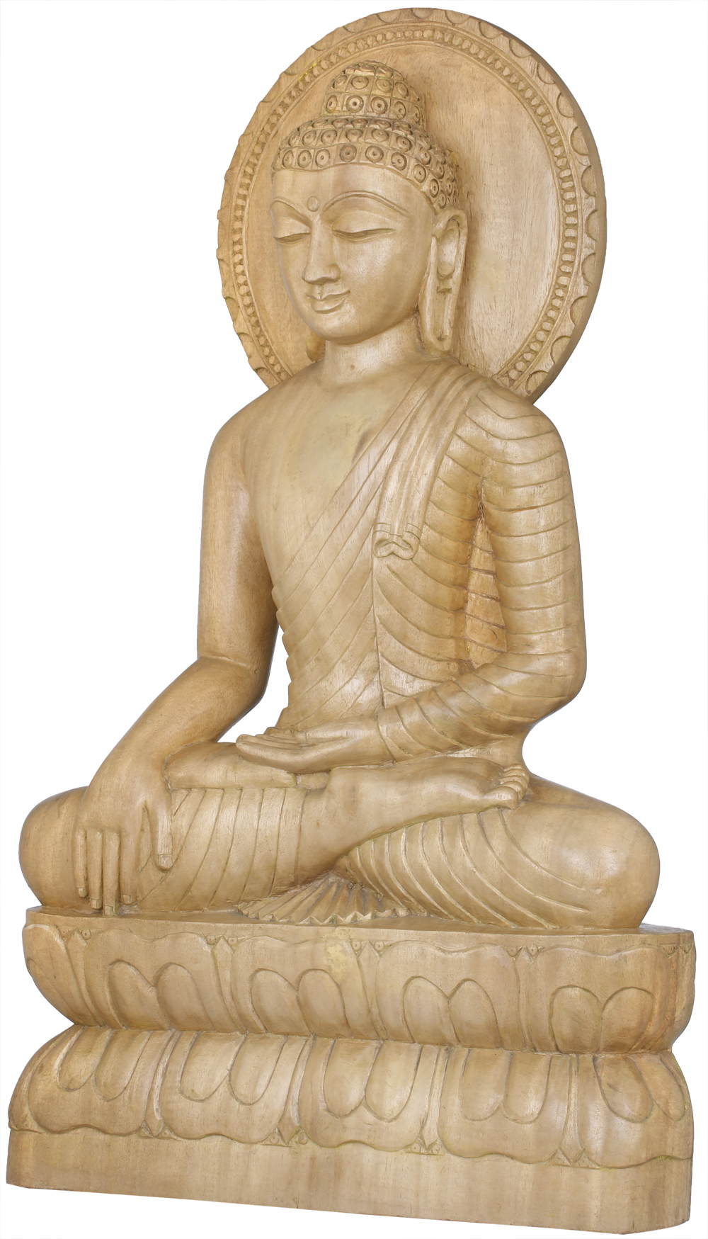 Lord Buddha in Bhumisparsha Mudra - Tibetan Buddhist