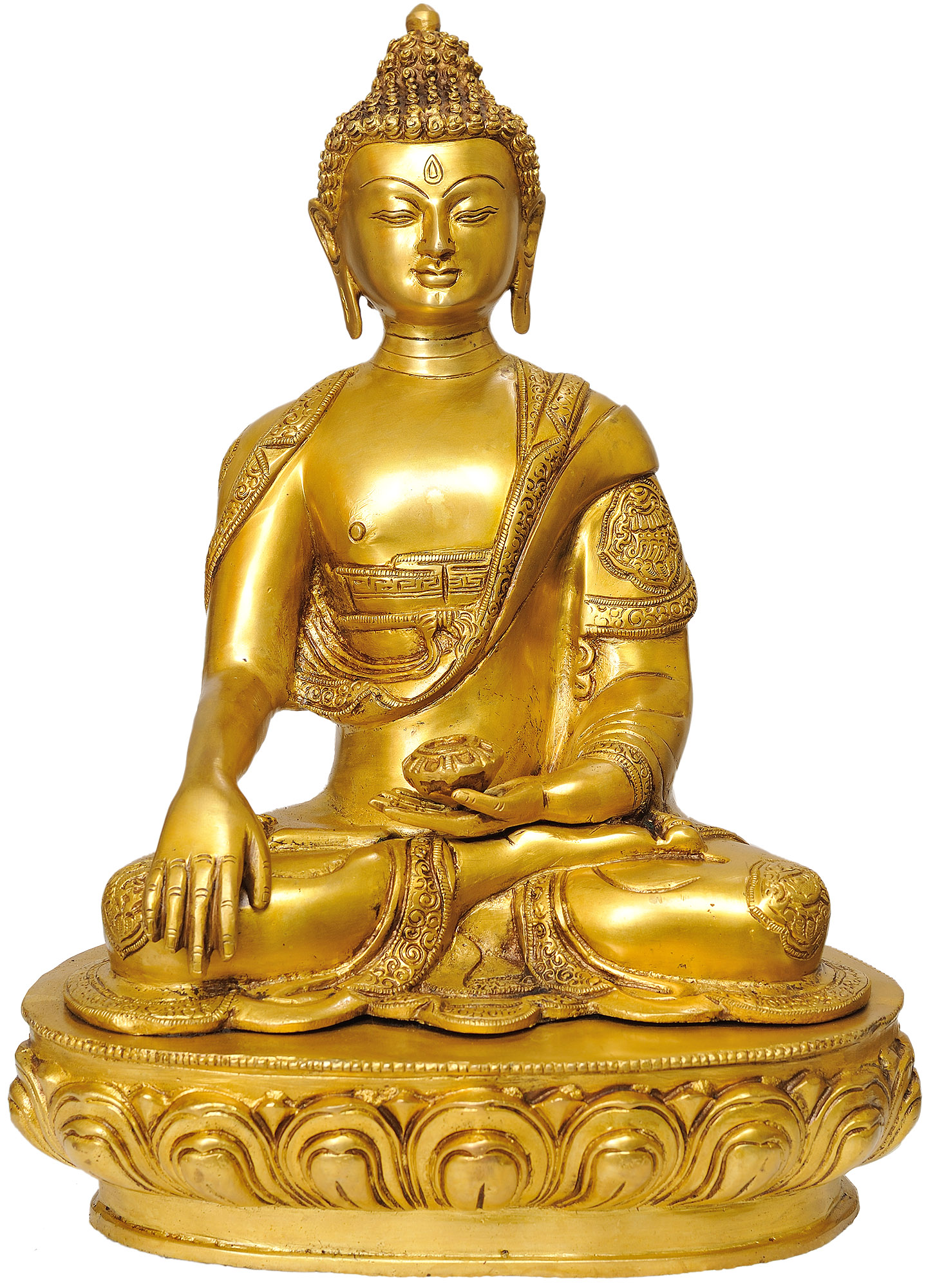 Lord Buddha in the Bhumisparsha Mudra
