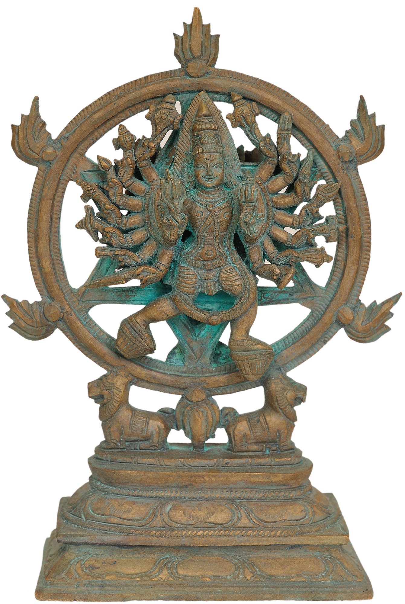 sudarshana-purusha-the-embodiment-of-bhagawan-vishnu-s-chakra