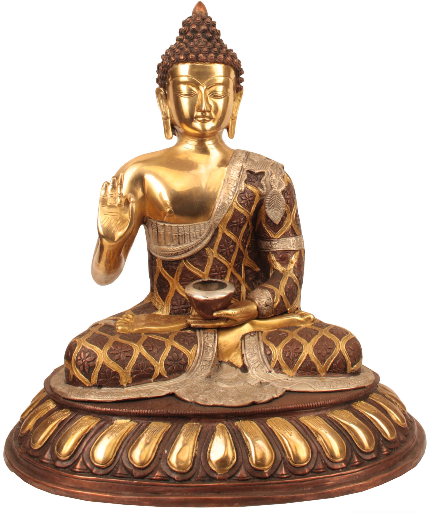 Lord Buddha in Preaching Mudra -Tibetan Buddhist
