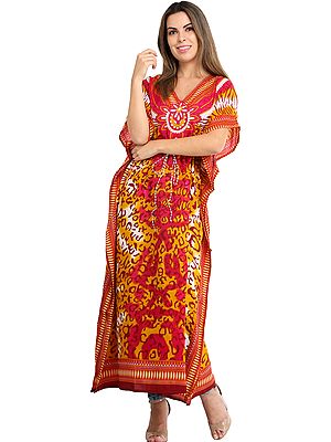 female kaftan with trouser
